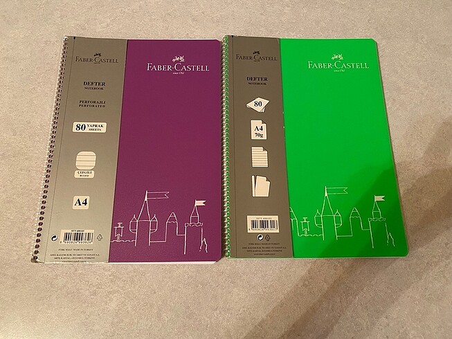 Faber Castell A4 Çizgili Defter