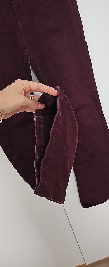 40 Beden mor Renk 40 Kott Pantolon jean
