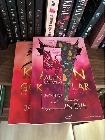 Düşmüş Fae Tanrıları serisi 1-2 Altın Kanatlar ve Kızıl Gökler - Görsel 6