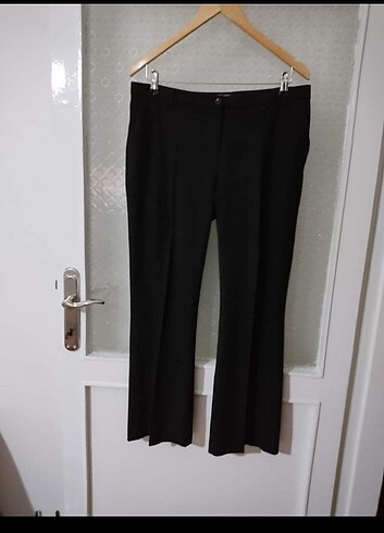Koton Koton Basic Kadın Siyah Kumaş Pantolon Mevsimlik Klasik Kumaş 