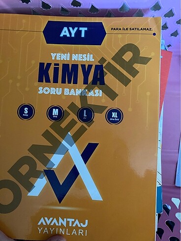 Avantaj yatınları ayt kimya