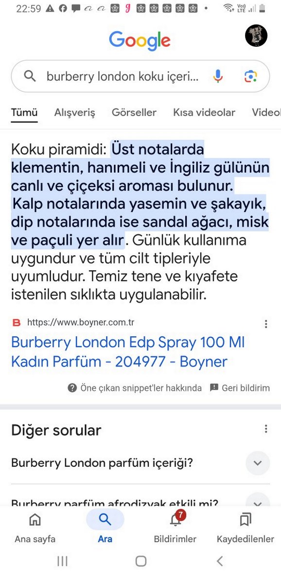 Burberry London bayan parfüm - Görsel 5