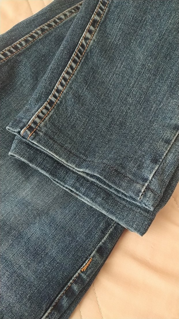 38 Mavi Erkek Denim Pantolon - Görsel 5