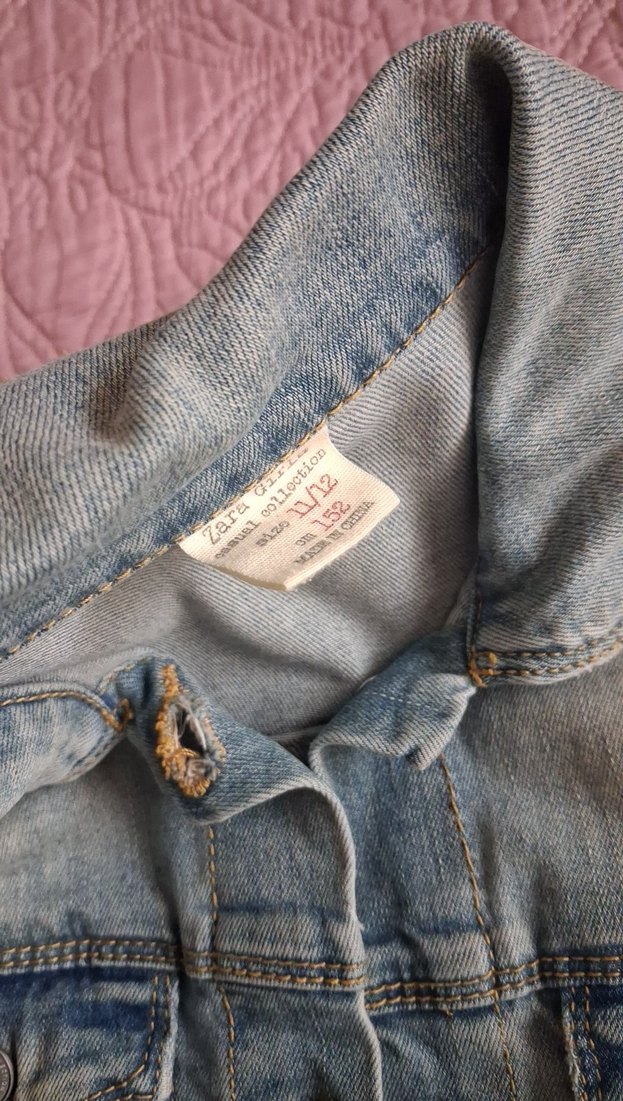 Zara 11-12 jean ceket - Görsel 3