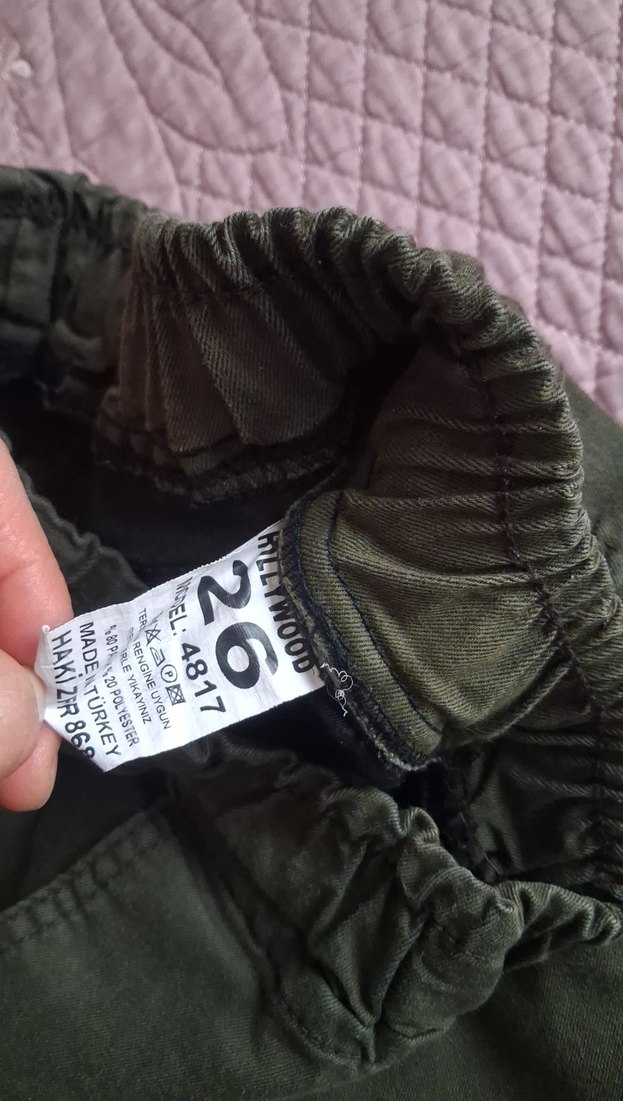 26 Haki Kargo Pantolon - Görsel 4