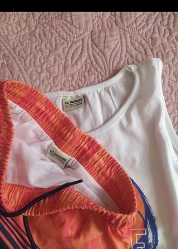 LCW Basketbol Temalı deniz havuz mayo tkm - Görsel 3