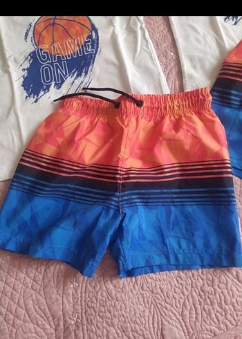 LCW Basketbol Temalı deniz havuz mayo tkm - Görsel 2