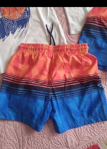 LCW Basketbol Temalı deniz havuz mayo tkm - Görsel 4