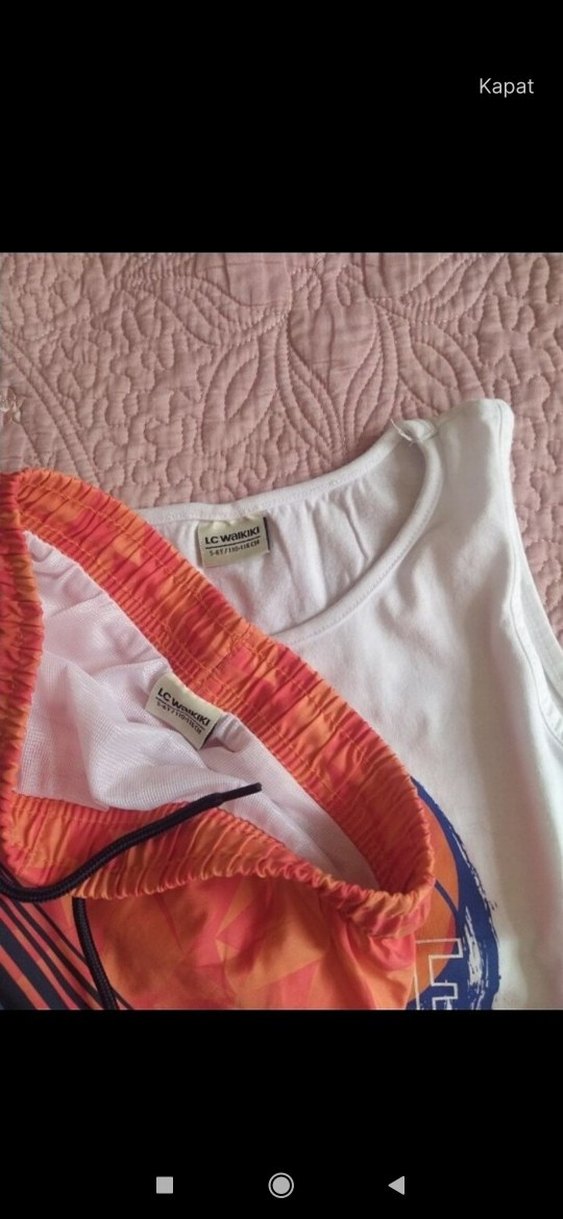 LCW Basketbol Temalı deniz havuz mayo tkm - Görsel 3