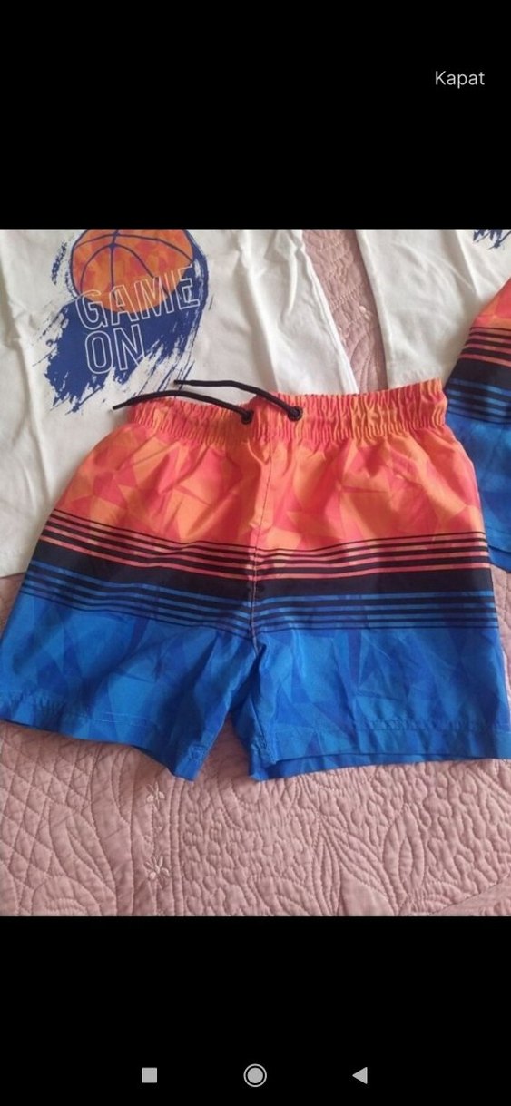 LCW Basketbol Temalı deniz havuz mayo tkm - Görsel 2