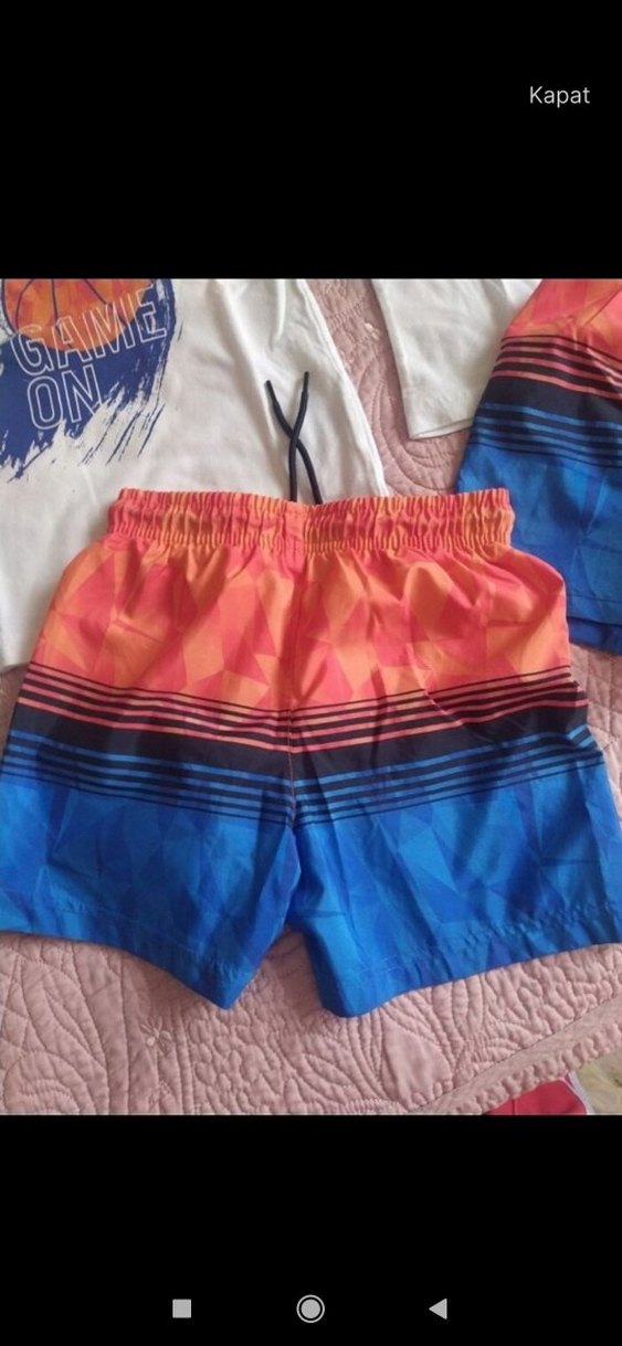 LCW Basketbol Temalı deniz havuz mayo tkm - Görsel 4