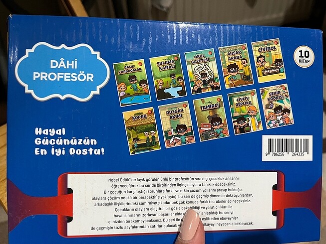 Dahi Profesör kitap seti - Görsel 3
