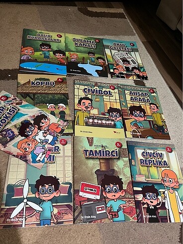 Dahi Profesör kitap seti - Görsel 5
