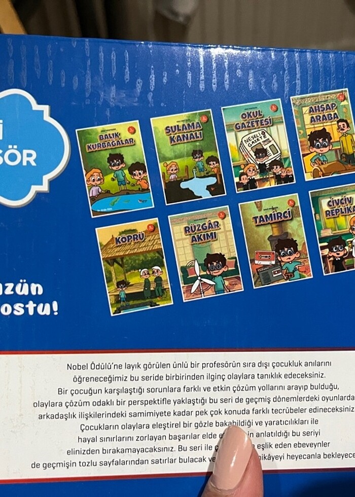 Dahi Profesör kitap seti - Görsel 3