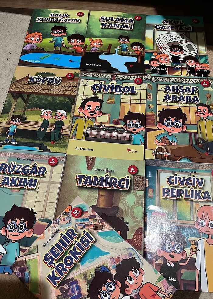 Dahi Profesör kitap seti - Görsel 4