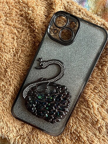 Iphone 13-14 kuğu desenli kılıf - Görsel 2