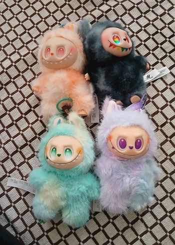 Pastel Renkli Peluş Oyuncak Seti