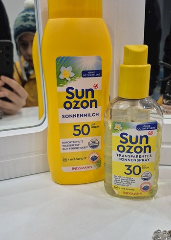 Sun Ozon Güneş Koruyucu Süt SPF 50 ve Sprey SPF 30 - Görsel 4