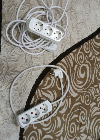 Beyaz 3'lü Priz Uzatma Kablosu VİKO VE MAKEL - Görsel 4