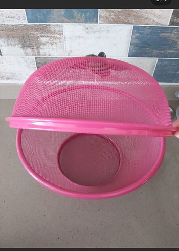 Ikea Pembe Plastik Meyve Kapağı