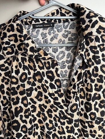 Defacto Defacto leopar gömlek