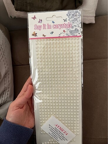 Yapışkanlı inci
