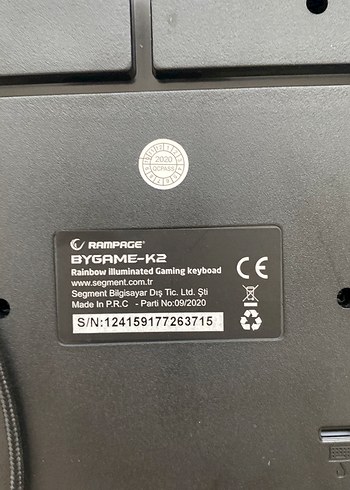 Kablolu Siyah Klavye ve Mouse Seti Rampage - Görsel 4