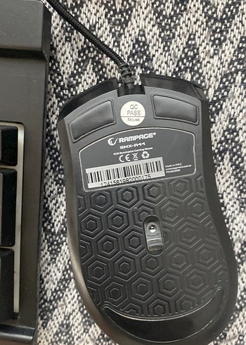 Kablolu Siyah Klavye ve Mouse Seti Rampage - Görsel 3