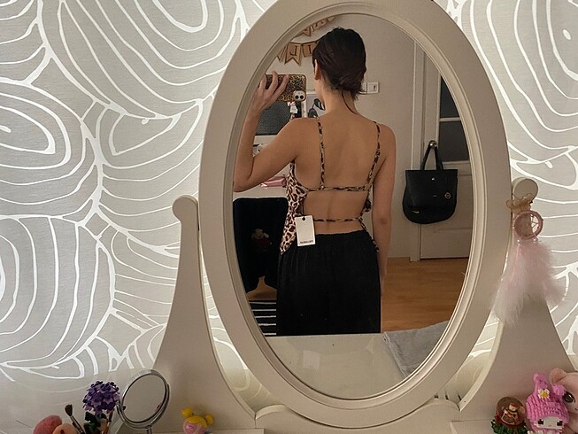 Pull and Bear Pull and best leoparlı üst