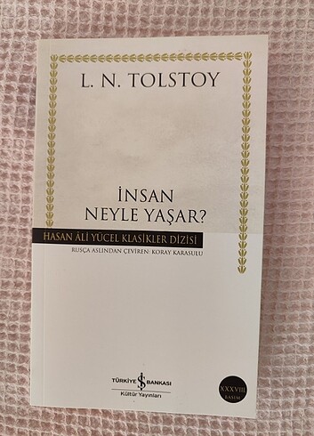 İnsan Ne ile Yaşar kitabı 