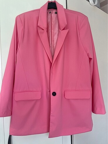 Pembe blazer ceket
