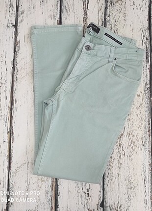  Erkek Gabardin pantolon su yeşili