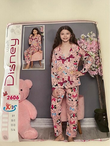 8 Yaş Beden Pijama takımı