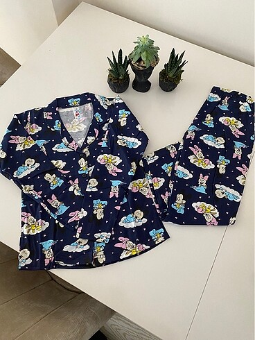 12-13 Yaş Beden Pijama takımı