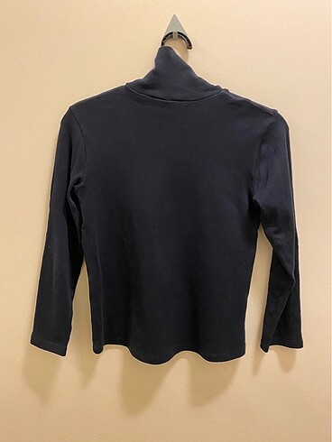 Zara Zara boğazlı penye tshirt lacivert 7 yaş