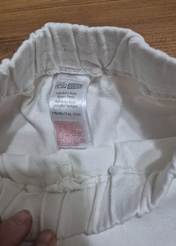 9-12 Ay Beden hello baby bebek pantolonu