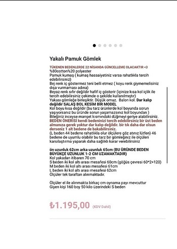 Diğer Pamuk gömlek