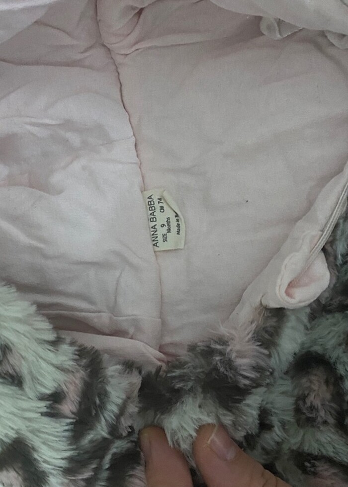 Bebek peluş mont - Görsel 2