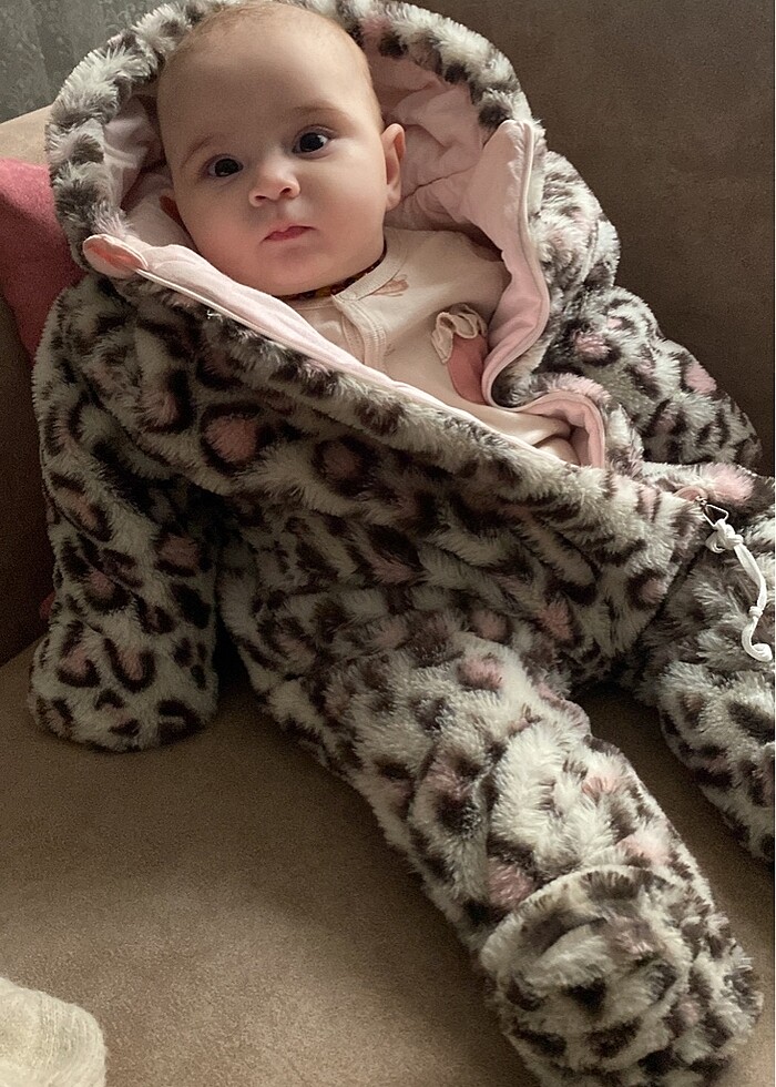 Bebek peluş mont - Görsel 3