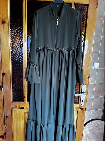 42 Beden haki Renk Ferace