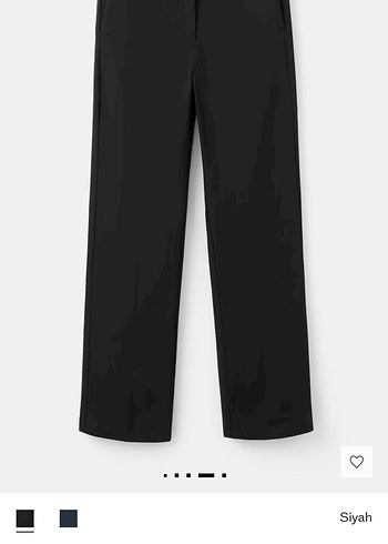 Siyah Kadın Süet Sigara Pantolon - Görsel 2