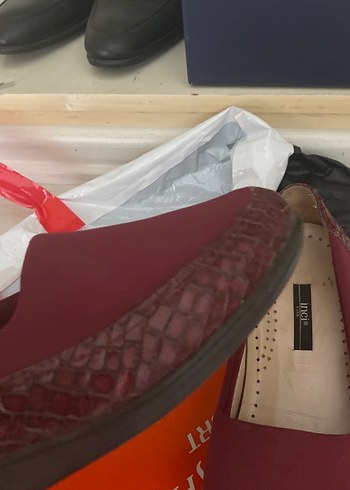 37 Beden bordo Renk Bordo Yılan Desenli Dolgu Topuk Kadın Ayakkabı