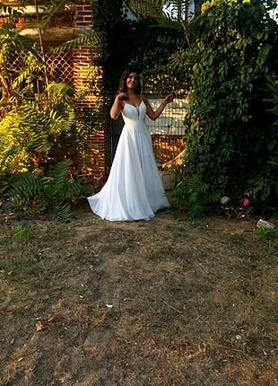s Beden beyaz Renk Nikah elbisesi