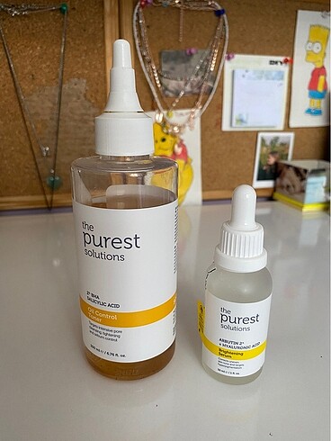 The purest tonik ve serum