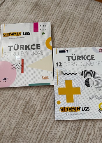 Vitamin LGS Türkçe Soru Bankası ve 12 Ders Denemesi