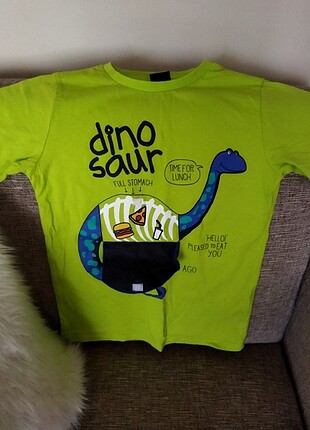 LCW Dinazor Baskılı Kısa Kollu T-shirt