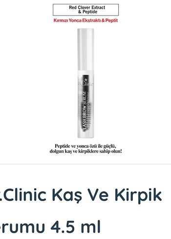 DrClinic Kaş ve Kirpik Serumu 4.5 ml