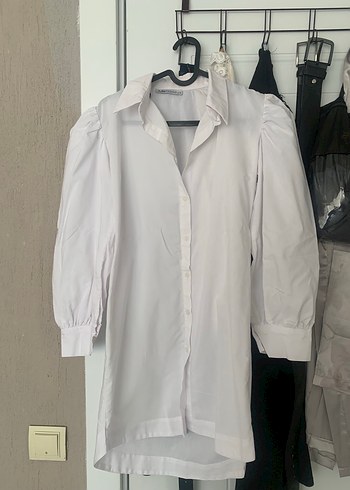 Pamuklu Beyaz Uzun Kollu Gömlek - Görsel 3