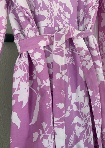 Mor Bohem Uzun Elbise - Görsel 3