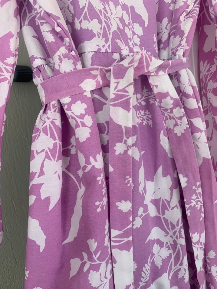 Mor Bohem Uzun Elbise - Görsel 3